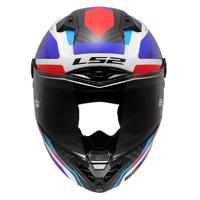 LS2 integraalhelm "ff805 thunder carbon gp diamond helmet ff805 thunder gp raute l blue/red - thumbnail