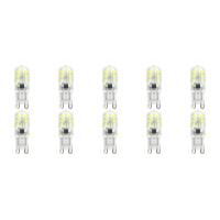 Energiebesparende LED Lampen Set 10-pack - G9 Fitting - 2.5W - 6500K Helder Wit - thumbnail