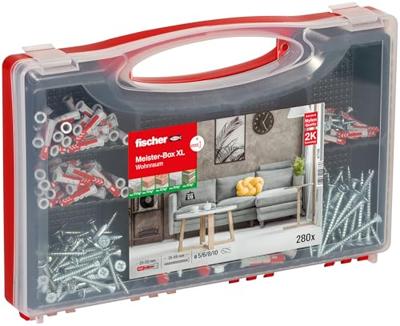 Fischer 577158 Meister-Box XL Bevestigingsset 210 stuk(s)