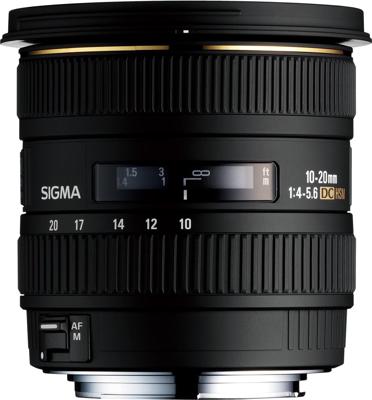 Sigma 10-20mm F4-5.6 EX DC FT