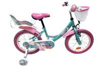 Volare unicorn kinderfiets - meisjes - 16 inch - groen - thumbnail