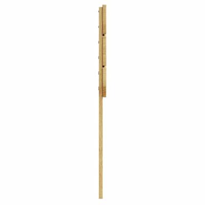 Hoofdbord 80 cm massief hout eiken - thumbnail