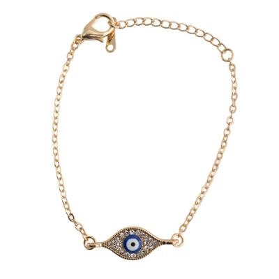 Armband Boze Oog Goudkleurig Armband Boze Oog Goudkleurig