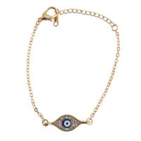 Armband Boze Oog Goudkleurig - thumbnail