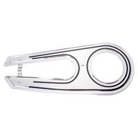 HORN voorzet kettingscherm "sl22" chain guard sl22 no glass bridge 2-wing sil. - thumbnail