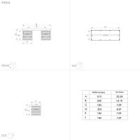 Eglo PlafondlampPiedritas zwart - 2x E27 - 900356 - thumbnail