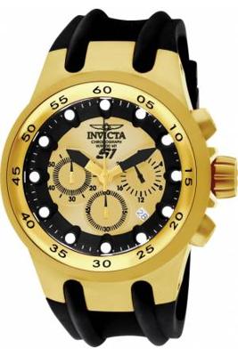 Horlogeband Invicta 1511 Rubber Zwart