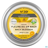 Bachbloesem Bio Pastilles N°39 Noodgevallen 50g - thumbnail