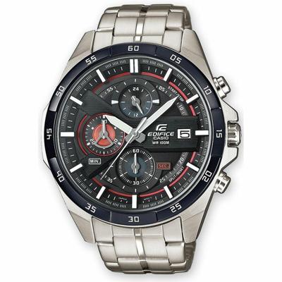 Casio EFR-556DB-1AVUEF Horloge Chronograaf (l x b x h) 53.5 x 48.7 x 12.6 mm Zilver/wit Materiaal (behuizing): RVS Materiaal (armband): RVS Casio EFR-556DB-1AVUEF Horloge Chronograaf (l x b x h) 53.5 x 48.7 x 12.6 mm Zilver/wit Materiaal (behuizing): RVS Materiaal (armband): RVS