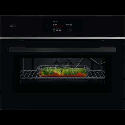 AEG TK8NK72FB Inbouw oven met magnetron Zwart