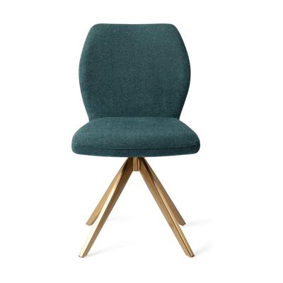 Jesper Home Eetkamerstoel 'Ikata' Turn Gold, Draaibaar, kleur Merry Mermaid