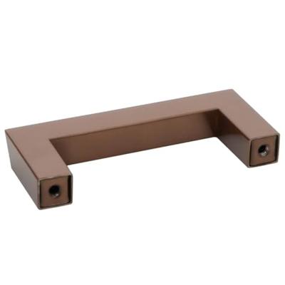 Handvatten 10 st 96 mm roestvrij staal bronskleurig Handvatten 10 st 96 mm roestvrij staal bronskleurig