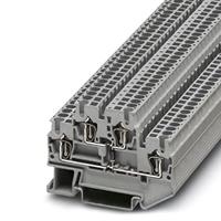 Phoenix Contact 3031555 Componentenserieklem 5.2 mm Spanveer Grijs 50 stuk(s) - thumbnail