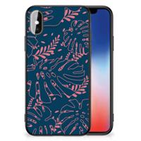 iPhone X | Xs Bloemen Hoesje Palm Leaves - thumbnail