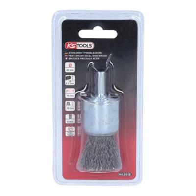 KS Tools 340.0018 Staaldraad penseelborstel 0,3 mm, Ø 30 mm