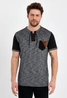 Club Ju - Avanza - T-Shirt Heren - Grijs Zwart - Style-Italie - thumbnail