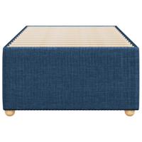 Bedframe zonder matras 80x200 cm stof blauw - thumbnail