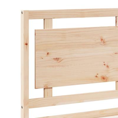 Bedframe extra lang zonder matras massief hout 200x210 cm