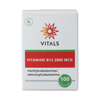 Vitamine B12 2000 mcg 100 Zuigtabletten - thumbnail