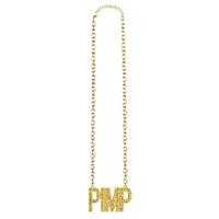 Ketting &apos;Pimp&apos; Goud - thumbnail