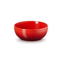 LE CREUSET - San Francisco - Ontbijtkom Coupe 16cm Kersenrood - thumbnail