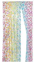Deurgordijn Folie Multicolor Stippen (2x1m) - thumbnail