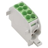 Weidmüller 1560650000 Verdeler-serieklem Schroeven Groen 5 stuk(s) - thumbnail