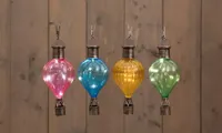 Anna's collection luchtballon solar 3led 16x8cm - 4 varianten - thumbnail