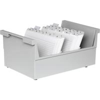 HAN 855-0-11 855-0-11 Ophangbak Lichtgrijs Aantal kaarten (max.): 1.000 kaarten DIN A5 liggend - thumbnail