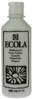 Talens Ecola plakkaatverf flacon van 500 ml, wit - thumbnail