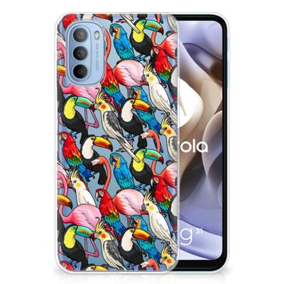 Motorola Moto G31 | G41 | TPU Hoesje | Birds Motorola Moto G31 | G41 | TPU Hoesje | Birds