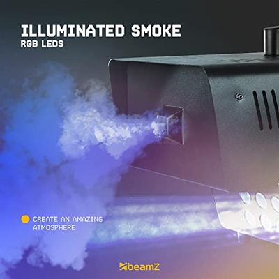 BeamZ Rage 1500LED rookmachine met RGB licht & draadloze afstandsbediening BeamZ Rage 1500LED rookmachine met RGB licht & draadloze afstandsbediening
