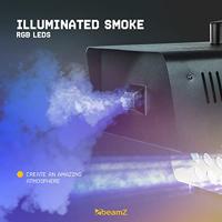 BeamZ Rage 1500LED rookmachine met RGB licht & draadloze afstandsbediening - thumbnail