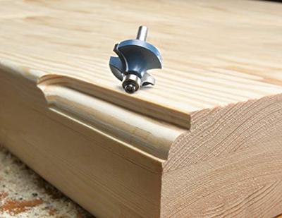 Kwartrondprofielfrees HM aanloopkogellager 31.7 mm blister KWB - Kwb