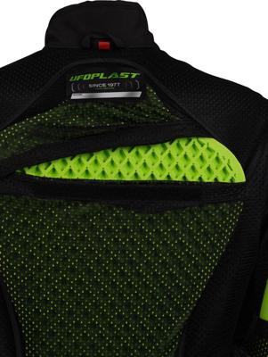 UFO PLAST jas "taiga" enduro jacket ufo black/red gr. m