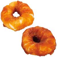 Beeztees Runderhuid ring met kip 2x 7.5cm - thumbnail