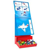 Brandunit Plus plus puzzel met nummers van vliegtuigen - thumbnail