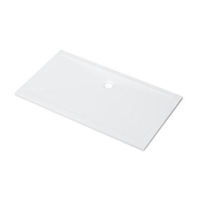 ZEZA Selva Douchebak - 140x80x4cm - rechthoek - Acryl - glans wit P1814A