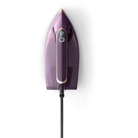 Philips DST8040/30 strijkijzer Stoomstrijkijzer SteamGlide Elite-zoolplaat 3000 W Paars - thumbnail
