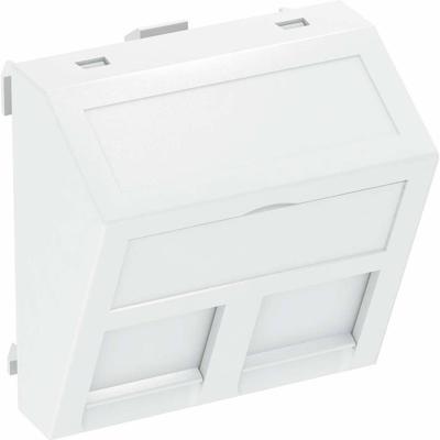 OBO Bettermann 6119246 Afdekking Datatechniekdrager (b x h x d) 45 x 45 x 26 mm 1 stuk(s) Grijs