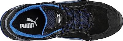 Puma Veiligheidsschoen | maat 41 zwart/blauw | S3 SRC EN ISO 20345 | velours | 1 stuk - 64.275.0-41 64.275.0-41