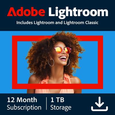 Adobe Lightroom CC - 1TB cloudopslag 1 gebruiker - 1 Jaar - (Windows/Mac) - NL/EN/FR/DE *DOWNLOAD*