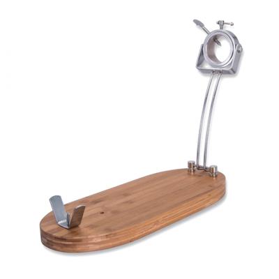 Houten Hamhouder 3 Claveles Bamboe 47 x 18,5 x 37 cm Opvouwbaar Houten Hamhouder 3 Claveles Bamboe 47 x 18,5 x 37 cm Opvouwbaar