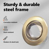 VidaXL Spotje 12 pcs koper 9 x 9 x 2.5 cm metaal - thumbnail