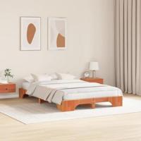 Bedframe Wasbruin 120 x 200 cm Massief grenenhout - thumbnail