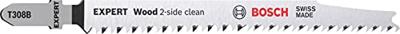 Bosch Accessories 2608900550 Expert Wood 2-side clean T 308 B decoupeerzaagblad, 3 stuks 3 stuk(s)