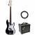 Fazley FPB118 Black elektrische basgitaar + versterker + kabel Fazley FPB118 Black elektrische basgitaar + versterker + kabel