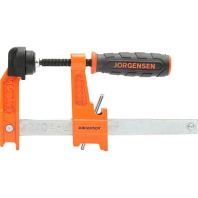 JORGENSEN 2391322 Lichte staalklem voor zware belasting Spanbreedte (max.):100 mm Afmeting, lengte: 195 mm Afm. werkbereik:100 mm
