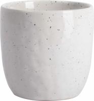 Gusta Koffiemok Aardewerk Wit Aardewerk Ø7cm x 7cm - thumbnail