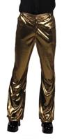 Disco broek goud - thumbnail